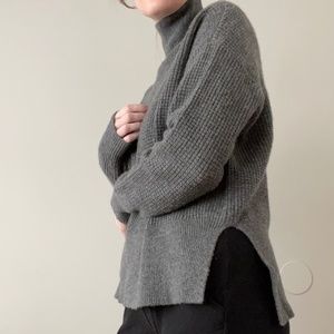 Everlane Cashmere Waffle Sweater